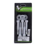 GW, rear belt pulley mount kit, allen chrome