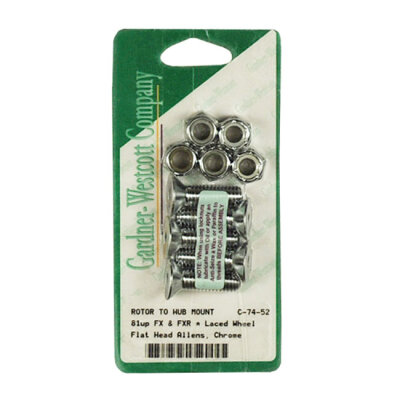 Rear disc brake rotor mount kit