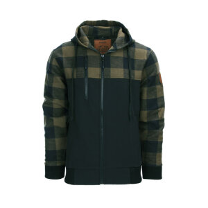 Lumbershell jacket black/olive Size L