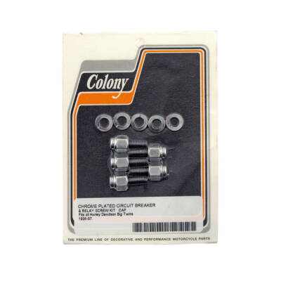 Colony, circuit breaker screw kit. Cap style