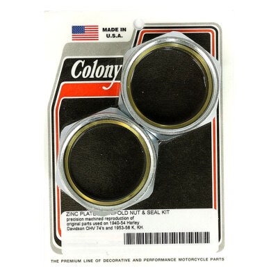 Colony manifold nuts, plumber style