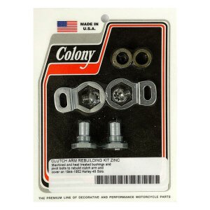 Colony, clutch arm rebuild kit. Zinc