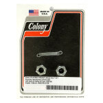 Colony axle nut kit. Front