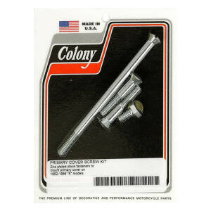Colony primary mount kit slotted head, zinc