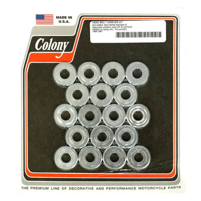Colony head bolt washer set. Zinc
