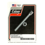 Colony, front brake cable adjuster. Zinc