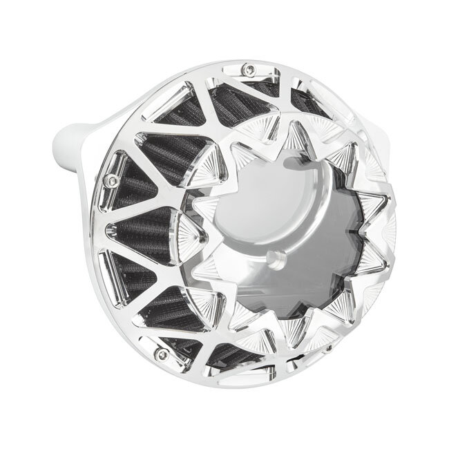 Arlen Ness, CrossFire air cleaner kit. Chrome
