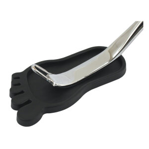 Jiffy stand, bike foot. Black