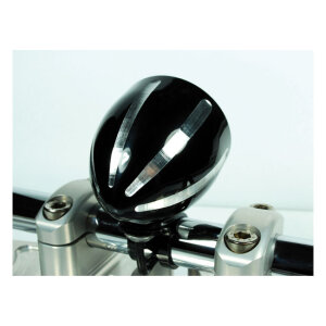 Motogadget, Tiny mount cup Grooved 1". Black CC