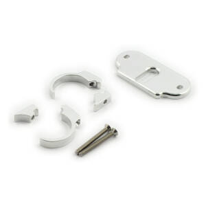 Motogadget, MSM combi bracket clip kit. 1". Polished