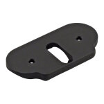 Motogadget, MSM bolt-on handlebar bracket. 1". Black