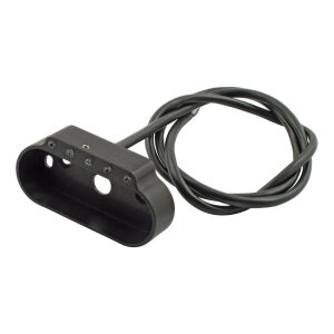 Motogadget, MSM Combi Frame with indicator lights. Black