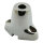 Front turn signal stand-off bracket. Chrome
