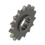 Afam, steel front sprocket. 15 teeth