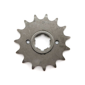 Afam, steel front sprocket. 15 teeth