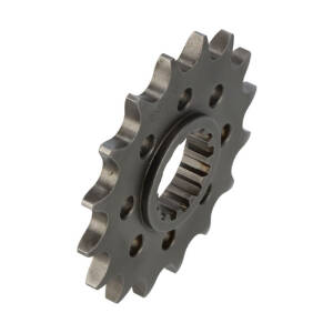 Afam, steel front sprocket. 16 teeth