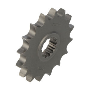 Afam, steel front sprocket. 16 teeth