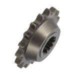 Afam, steel front sprocket. 17 teeth