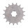 Afam, steel front sprocket. 17 teeth