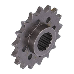 Afam, steel front sprocket. 17 teeth