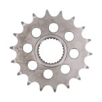 Afam, steel front sprocket. 18 teeth