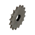 Afam, steel front sprocket. 16 teeth