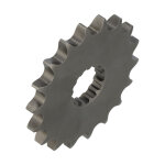 Afam, steel front sprocket. 17 teeth