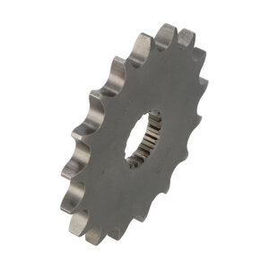 Afam, steel front sprocket. 17 teeth