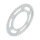 Afam, steel rear sprocket. 45 teeth