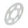 Afam, steel rear sprocket. 46 teeth