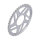 Afam, steel rear sprocket. 45 teeth