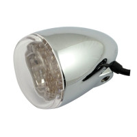 Chris Products, LED Bullet turn signals. Amber. Clear lens