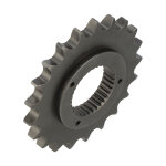 Afam, steel front sprocket. 21 teeth