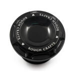 Rough Crafts, 96-up Groove gas cap. Black