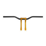 PM, 1-1/4" Phatbar & 12" riser kit. Gold Ops