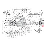 Nut, transmission pulley