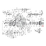 JIMS nut, transmission pulley