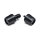 Kuryakyn, Lodestar front axle sliders. Black