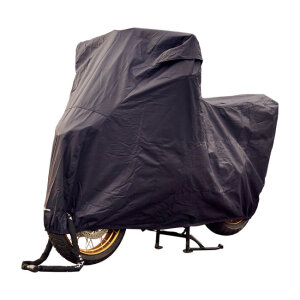 DS covers, Alfa outdoor motorcycle cover. Size 2XL Size 2XL (length 264cm x width 105cm x height 130cm)