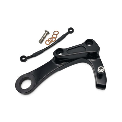 Arlen Ness, Softail rear caliper bracket. All black