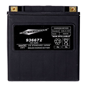MCS, Standard Series - AGM sealed battery. 12v, 32ah. 450cca inkl. 7,50 Euro Batteriepfand