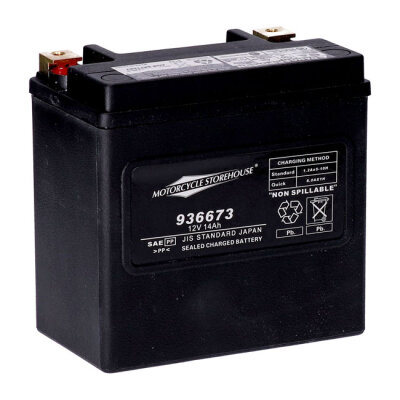 MCS, Standard Series - AGM sealed battery. 12v, 14ah. 240cca inkl. 7,50 Euro Batteriepfand