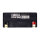 MCS, standard series - AGM sealed battery. 12v, 23ah. 360cca inkl. 7,50 Euro Batteriepfand