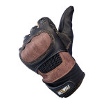 Biltwell Bridgeport gloves chocolate/black Size XS