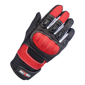 Biltwell Bridgeport gloves red/black Size S