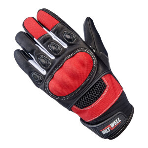 Biltwell Bridgeport gloves red/black Size S