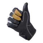 Biltwell Bridgeport gloves tan/black Size XS