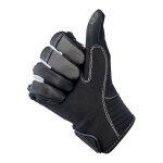 Biltwell Bridgeport gloves gray/black Size S
