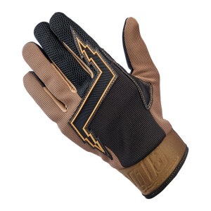 Biltwell Baja gloves chocolate/black Size S