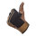 Biltwell Baja gloves chocolate/black Size S